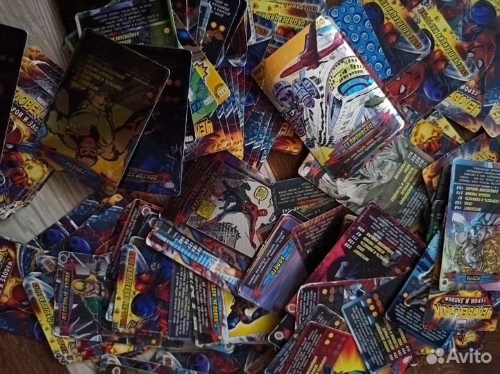 Карточки Марвел