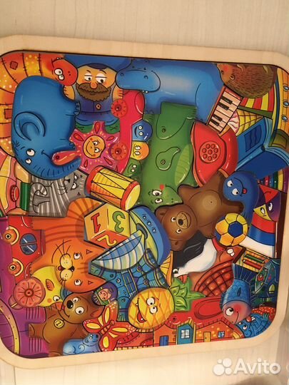 Деревянные развивающие игрушки