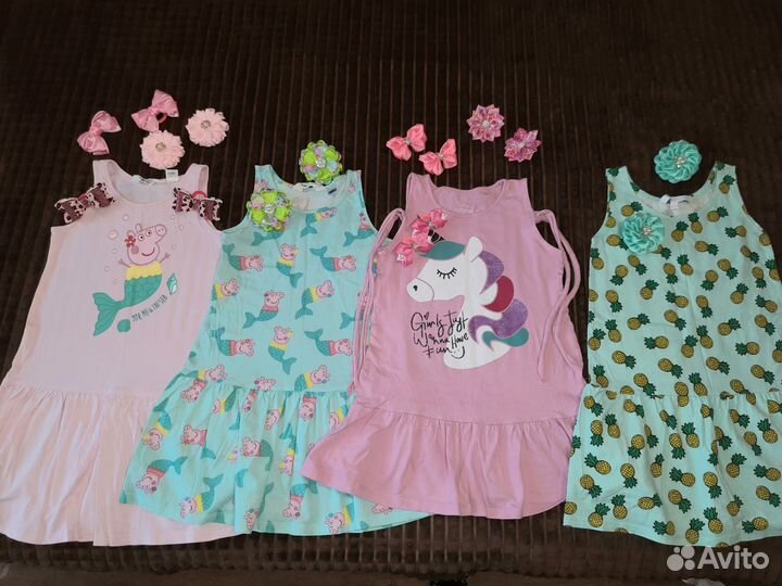 Одежда для девочки пакетом 116 122