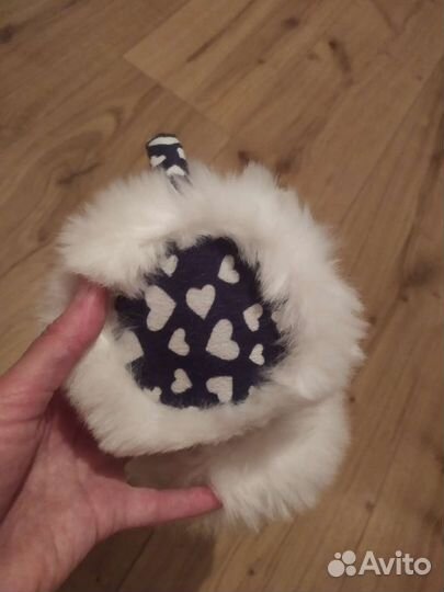 Меховые наушники для девочки подростка