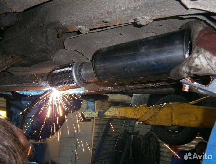 Ремонт выхлопа BMW 7 серии 2012-2015