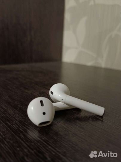 Наушники apple airpods 1 поколения без кейса