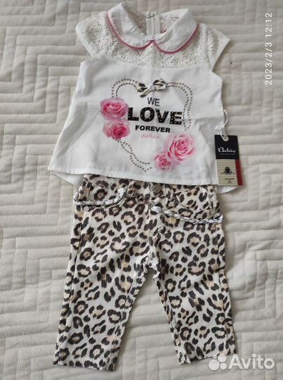 Костюм для девочки новый 92 98