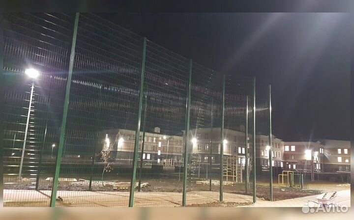 Забор сетка 3д