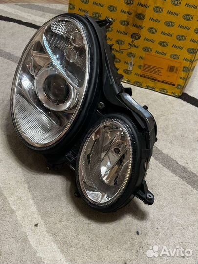 Фара правая мерседес Mercedes-Benz w211 рестайлинг