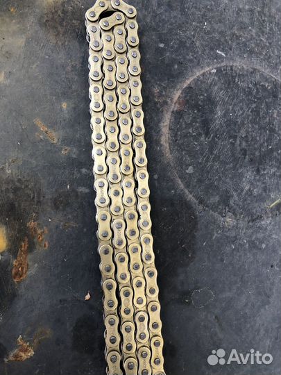 Цепь 428 усиленная для питбайка, альфа