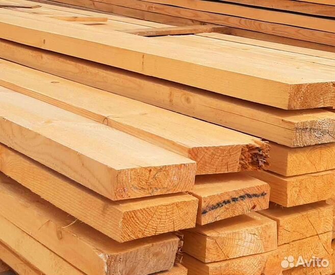 Доска из сосны 50х200х6000мм, гарантия качества