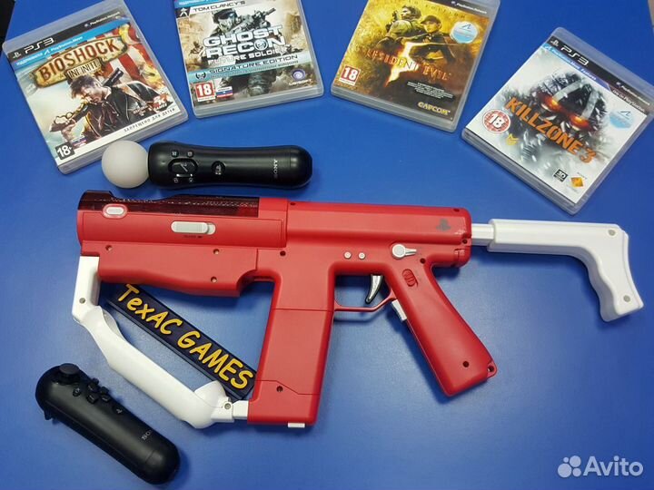 Автомат PlayStation Move Sharp Shooter для PS3