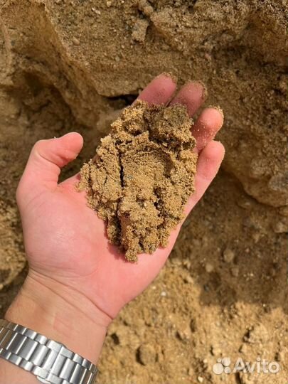 Песок сеянный карьерный мытый