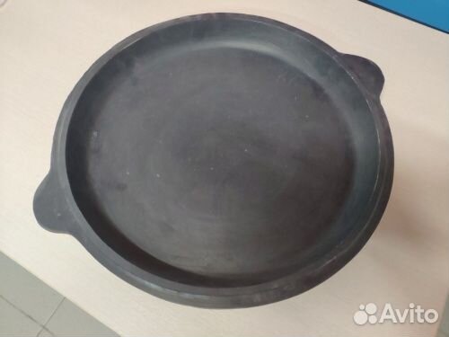 Крышка-сковорода чугунная 37,5 см на 10 л