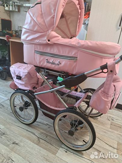 Коляска 2 в 1 бу