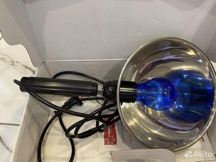 Лампа синяя медицинская