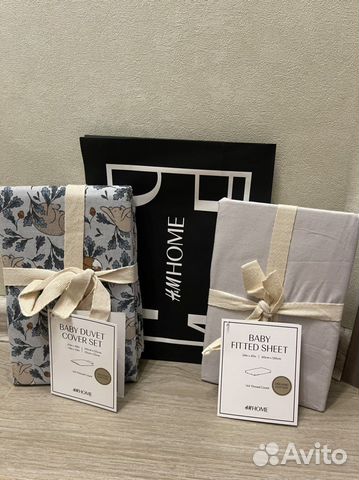 Детское постельное белье H&M Home 110*125