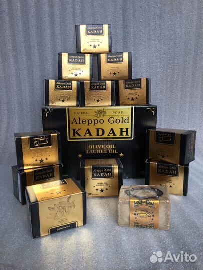 Премиальное оливковое мыло Aleppo Gold. Сирия