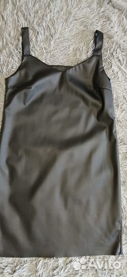 Сарафан из экокожи 40- 42