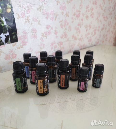 Новые эфирные масла doTerra пачули иланг розмарин