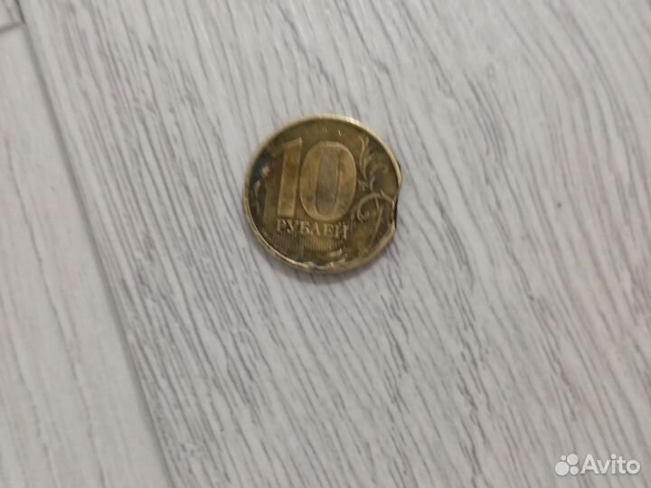 Монета с браком