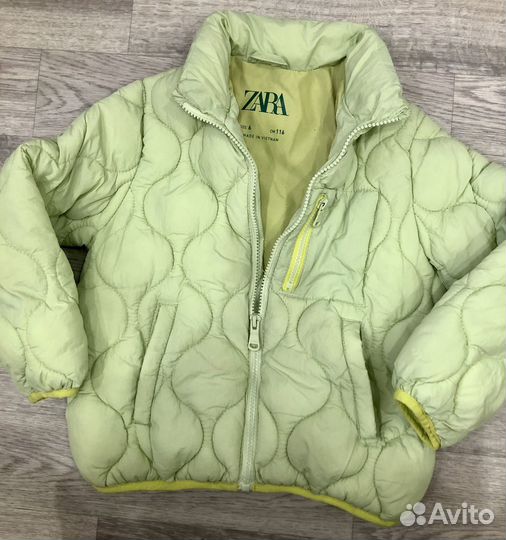 Куртка для девочки Zara 116 и кеды/доставка