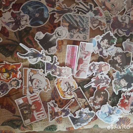 Аниме атрибутика, наклейки, манга, значки