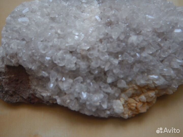 Кальцит друза кристаллов минерал