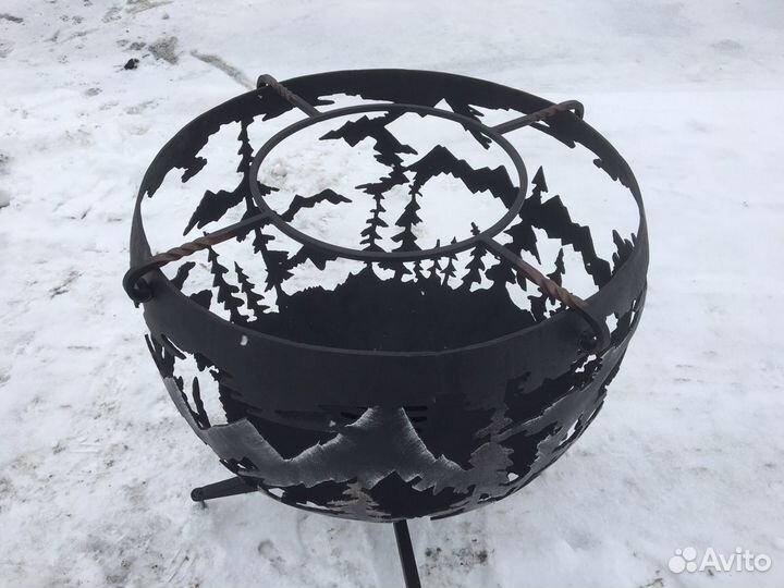 Кострище, очаг, мангал