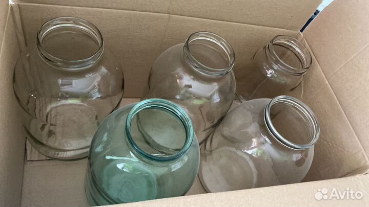 Банки стеклянные бу
