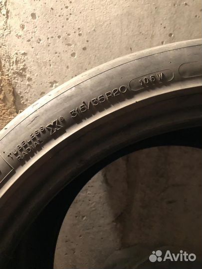 Michelin Pilot Sport 3 275/40 R20 и 275/40 R20