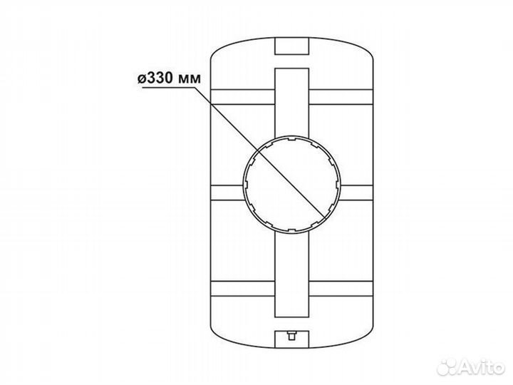 Еврокуб пищевой / Бак для воды / Доставка по РФ