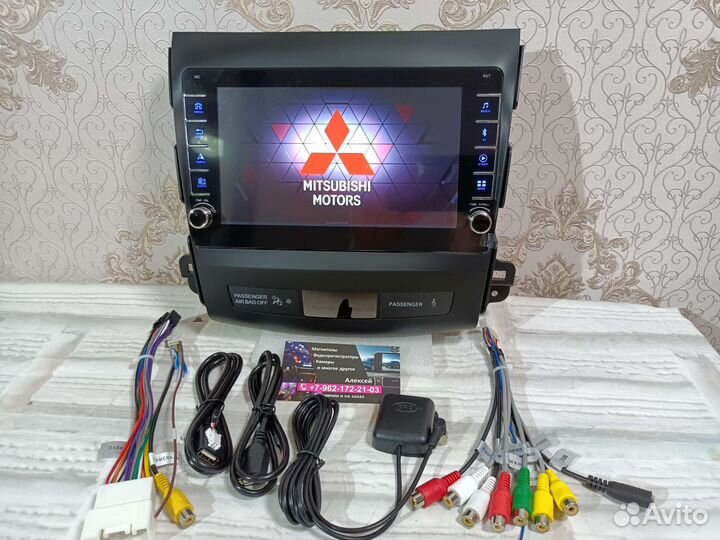 Магнитола Mitsubishi Outlander 2 android новая