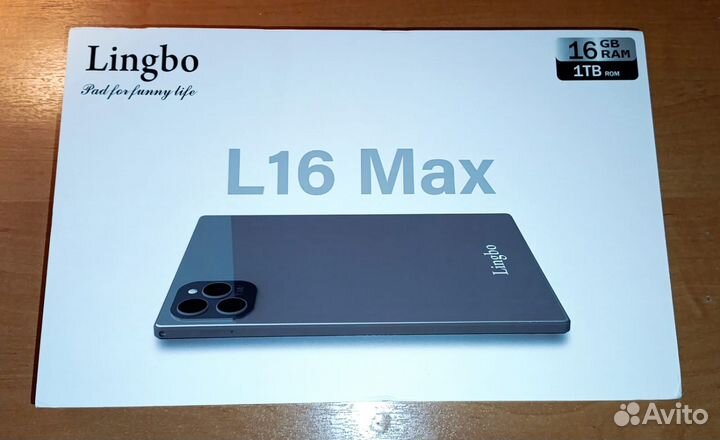 Планшет Lingbo L16 Max