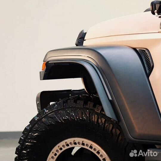 Расширители крыльев пластик Jeep Wrangler JL