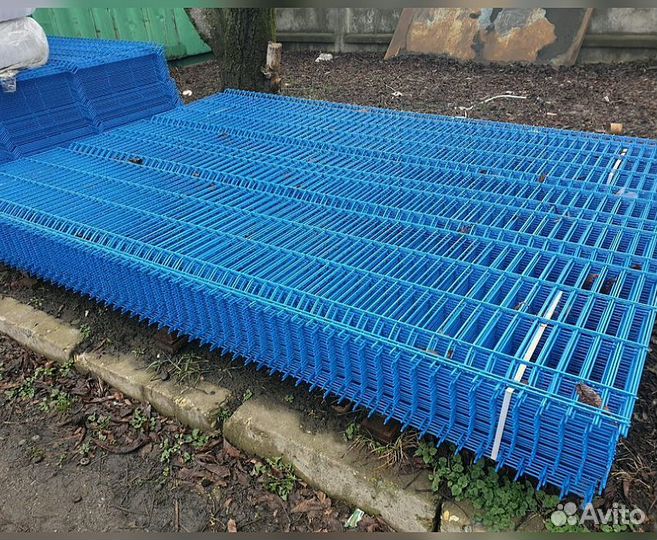 Сетка для забора 3d