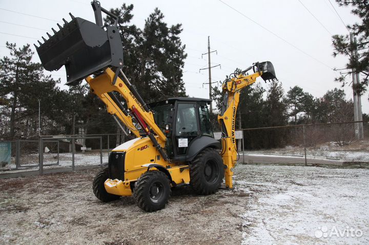 Экскаватор-погрузчик New Holland B80C, 2023