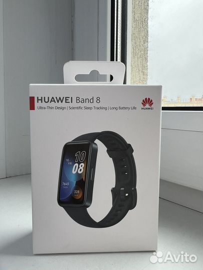 Фитнес-браслет huawei Band 8 (ASK-B19) черный