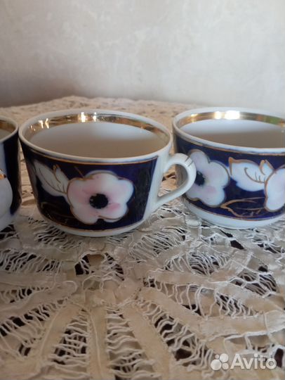 Сервиз чайный и предметы сервизов