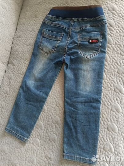 Джинсы на мальчика 104