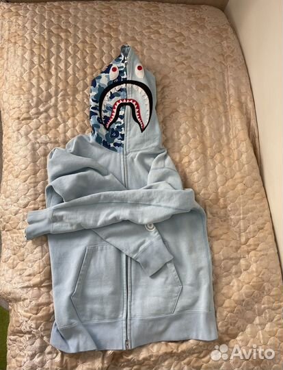 Zip hoodie bape shark