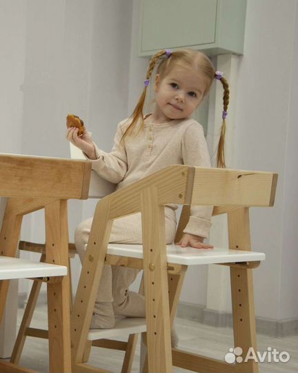 Детский растущий стул