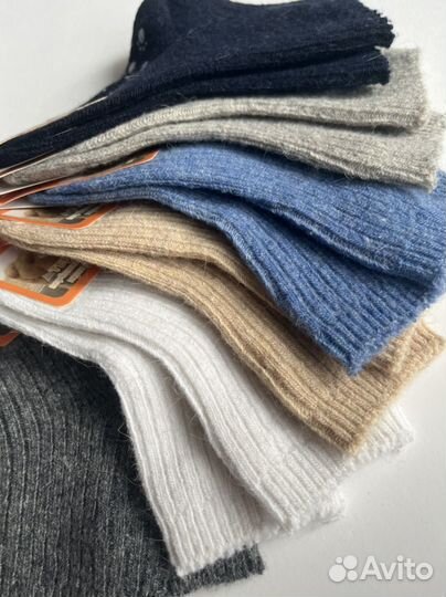 Носки детские верблюжья шерсть с протекторами