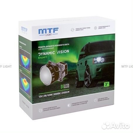 Светодиодные двухрежимные линзы Dynamic Vision