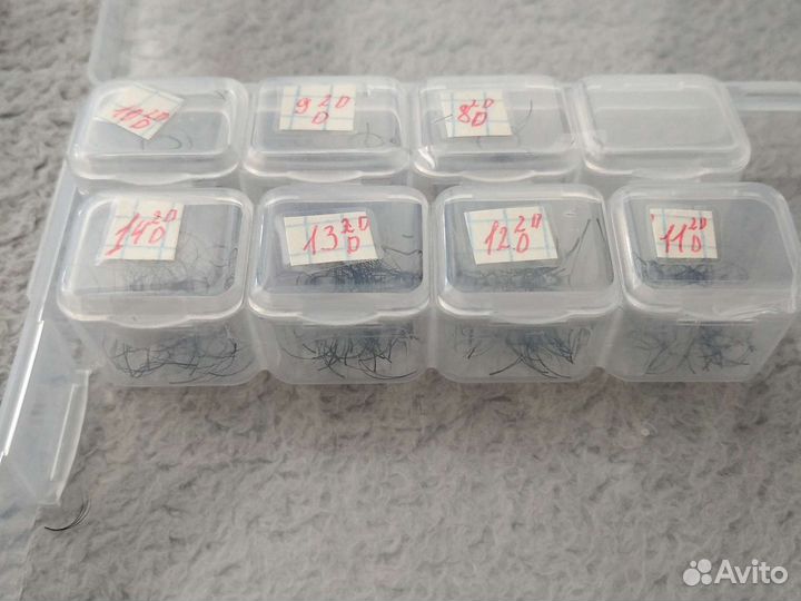 Пучки ресниц