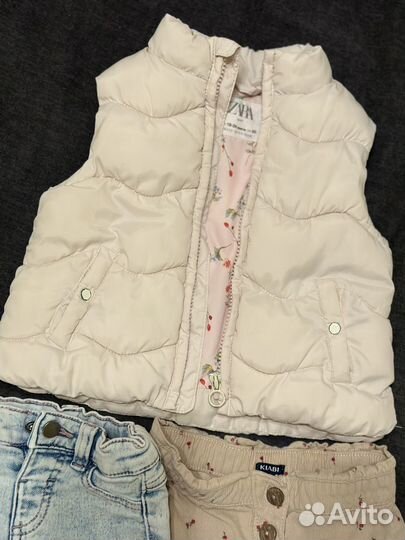 Одежда пакетом на девочку 80