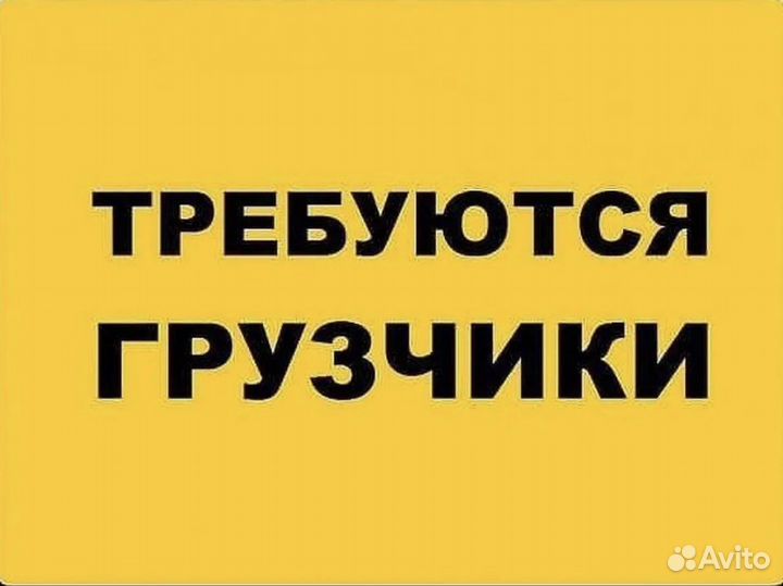 Грузчик с еженедельной оплатой