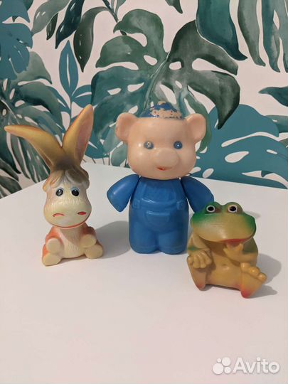 Игрушки резиновые СССР