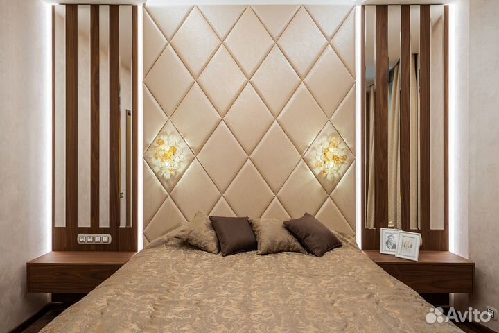 Мягкие панели-шик в Вашем интерьере