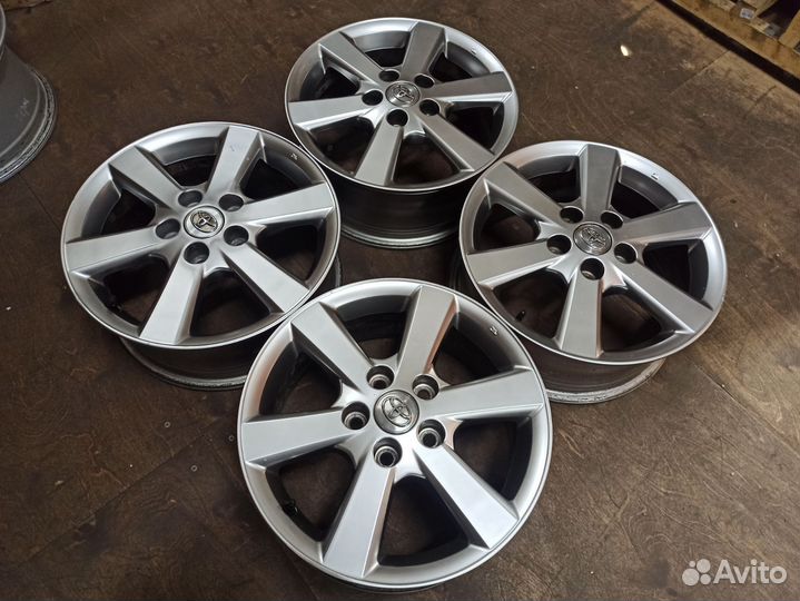 Диски 16 5х114,3 графит оригинал Тойота из Японии