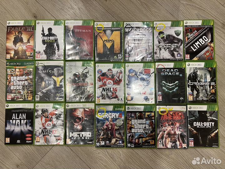 Игры на xbox 360