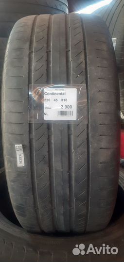 Continental ContiSportContact 5 225/45 R18