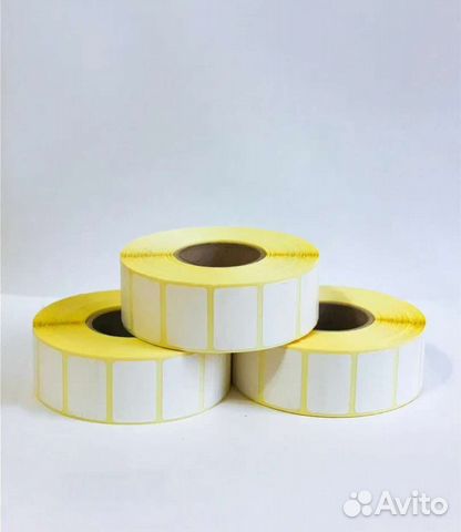 Термоэтикетки 30х20 мм 1800 шт (эко) и другие р-ры