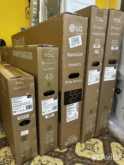 Телевизор TCL 43p637 4K smart TV android